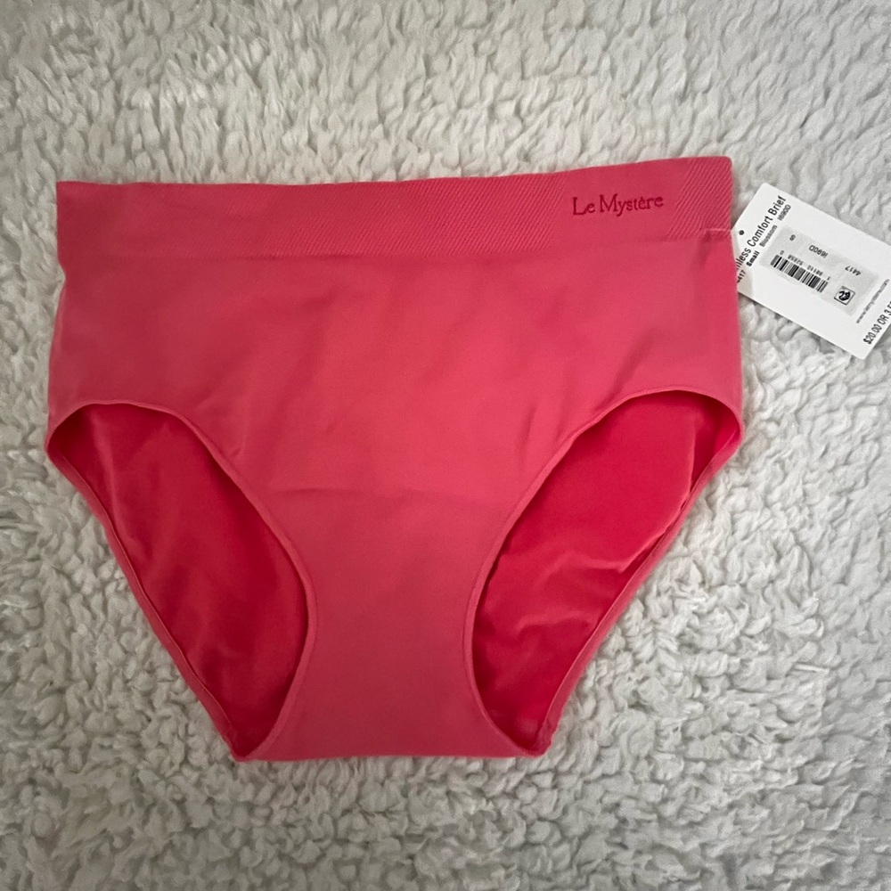 Le Mystere Vibrant Pink Seamless Briefs